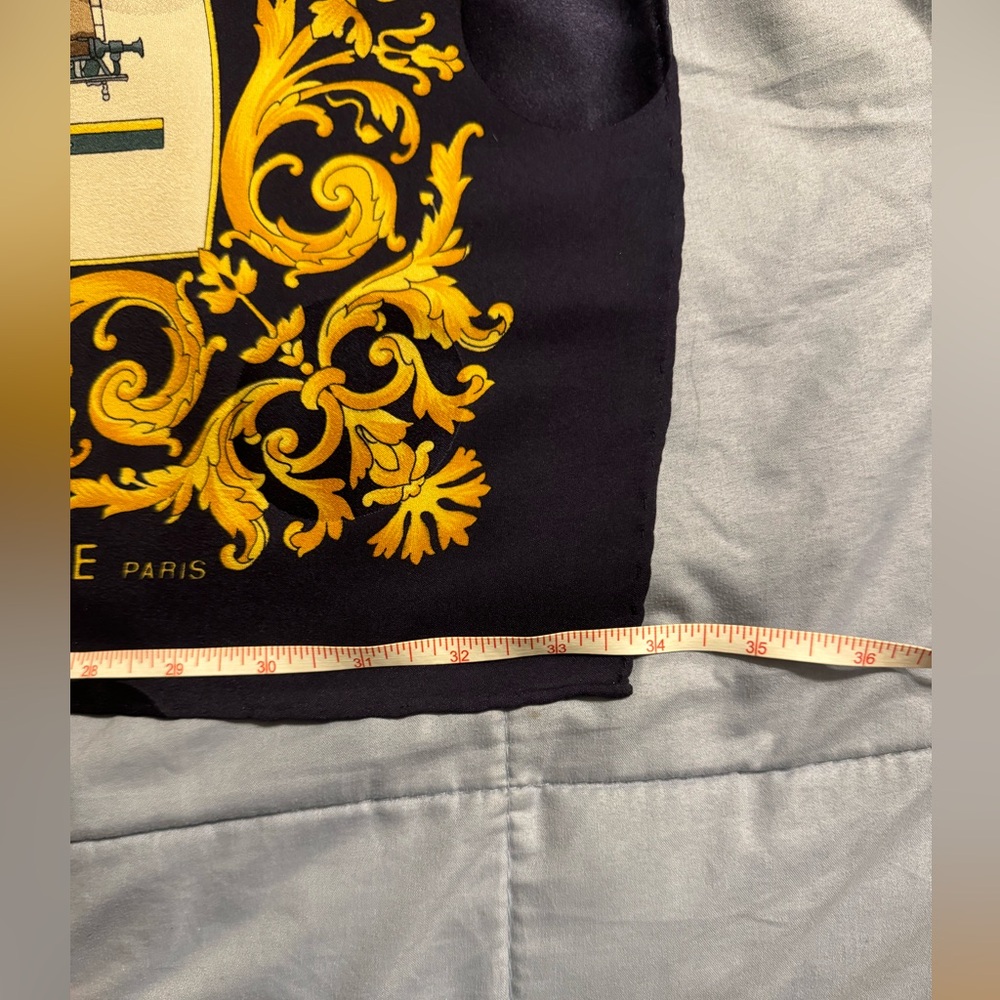 Celine train silk scarf - Picture 10 of 12